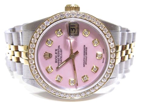 rolex ponk|pink Rolex watches for women.